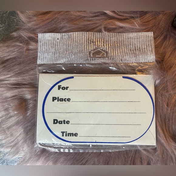 Vintage Mickey Mouse Birthday Invitations NIP - Picture 6 of 9